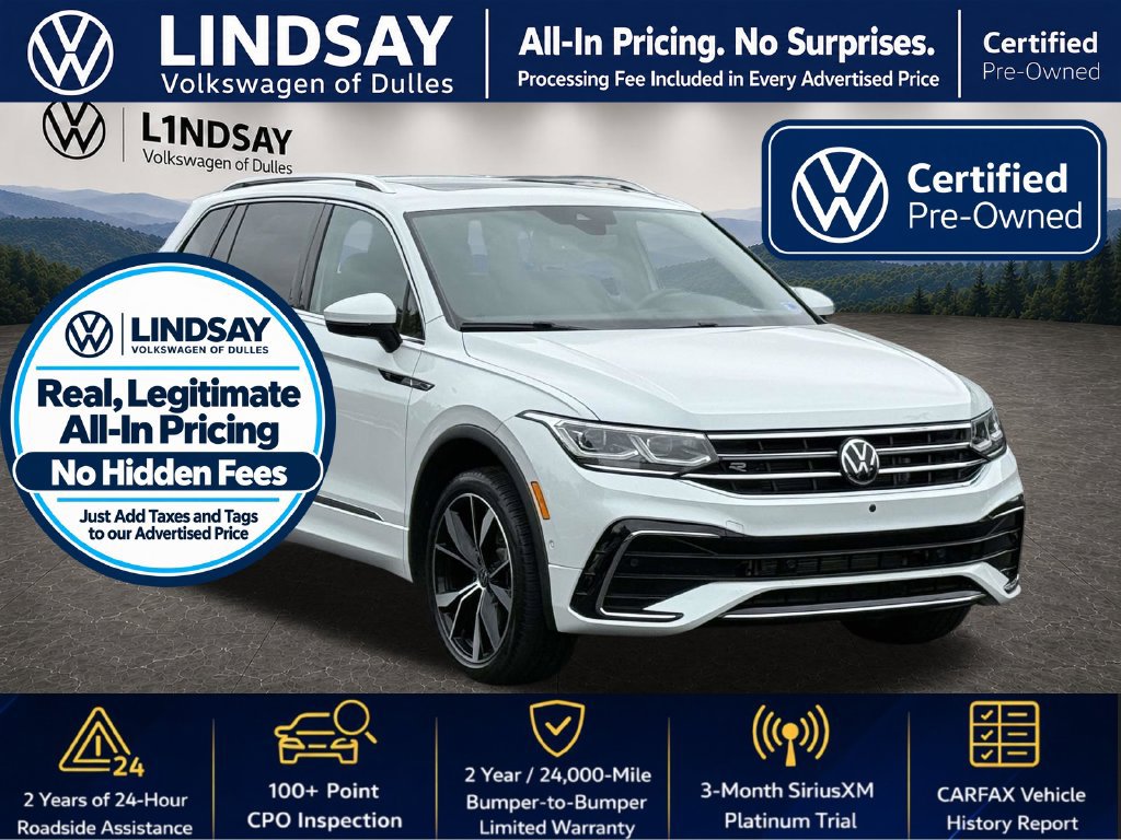 Used 2024 Volkswagen Tiguan SEL R-Line AWD/4WD image 1