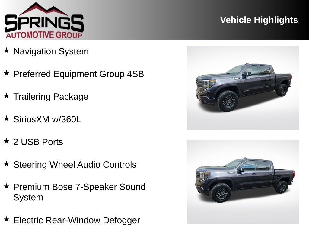 Used 2022 GMC Sierra 1500 AT4 AWD/4WD image 2