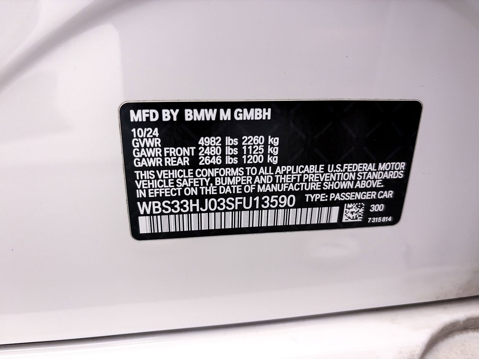 Used 2025 BMW M3 Competition w/ Executive Package image 44
