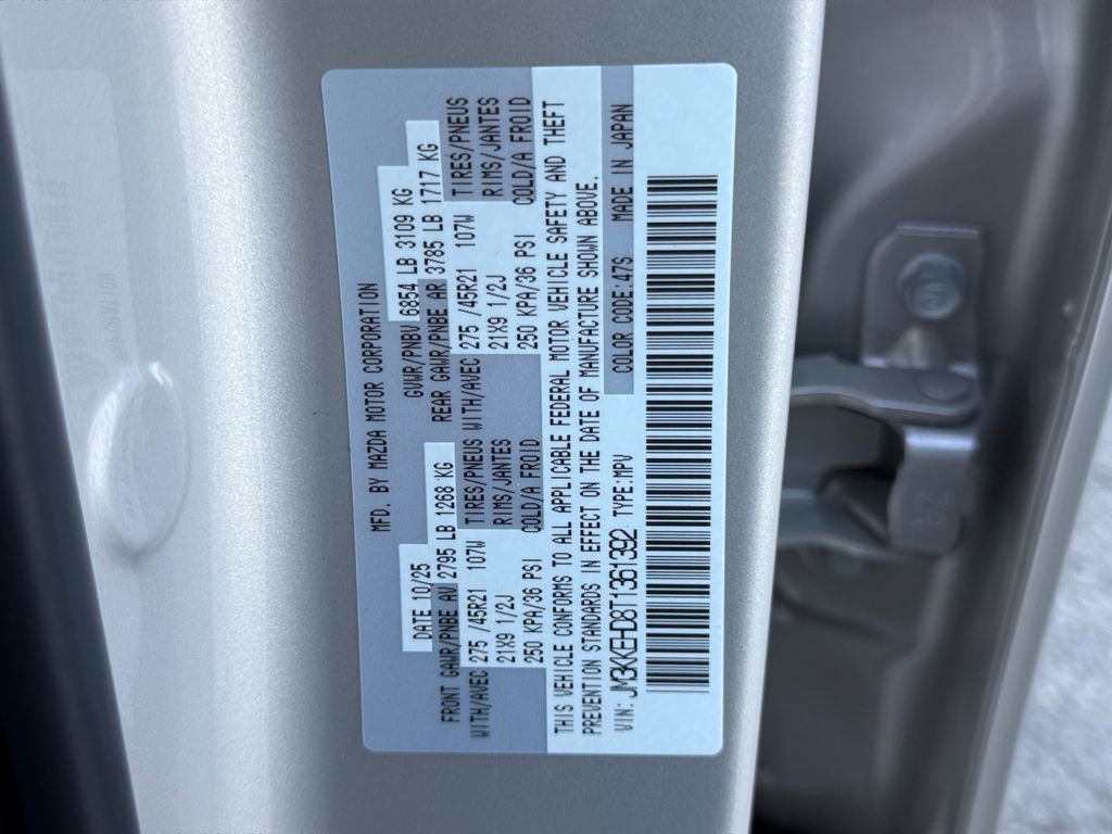 New 2026 MAZDA CX-90 3.3 Turbo w/ Premium Plus Pkg image 28