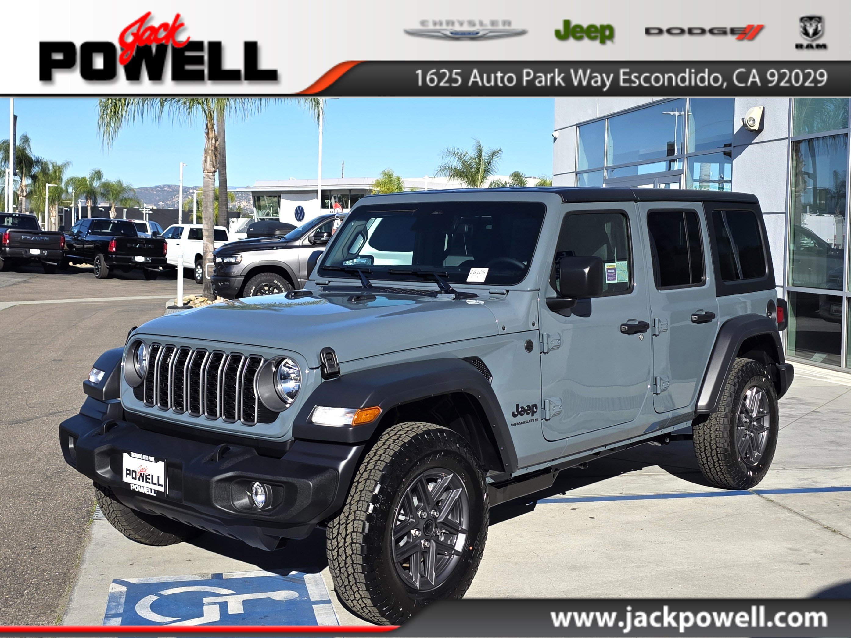 New 2026 Jeep Wrangler Sport S