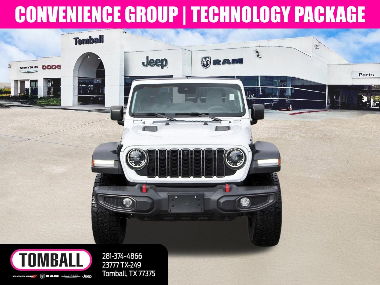 Used 2024 Jeep Gladiator Rubicon w/ Technology Group AWD/4WD image 2