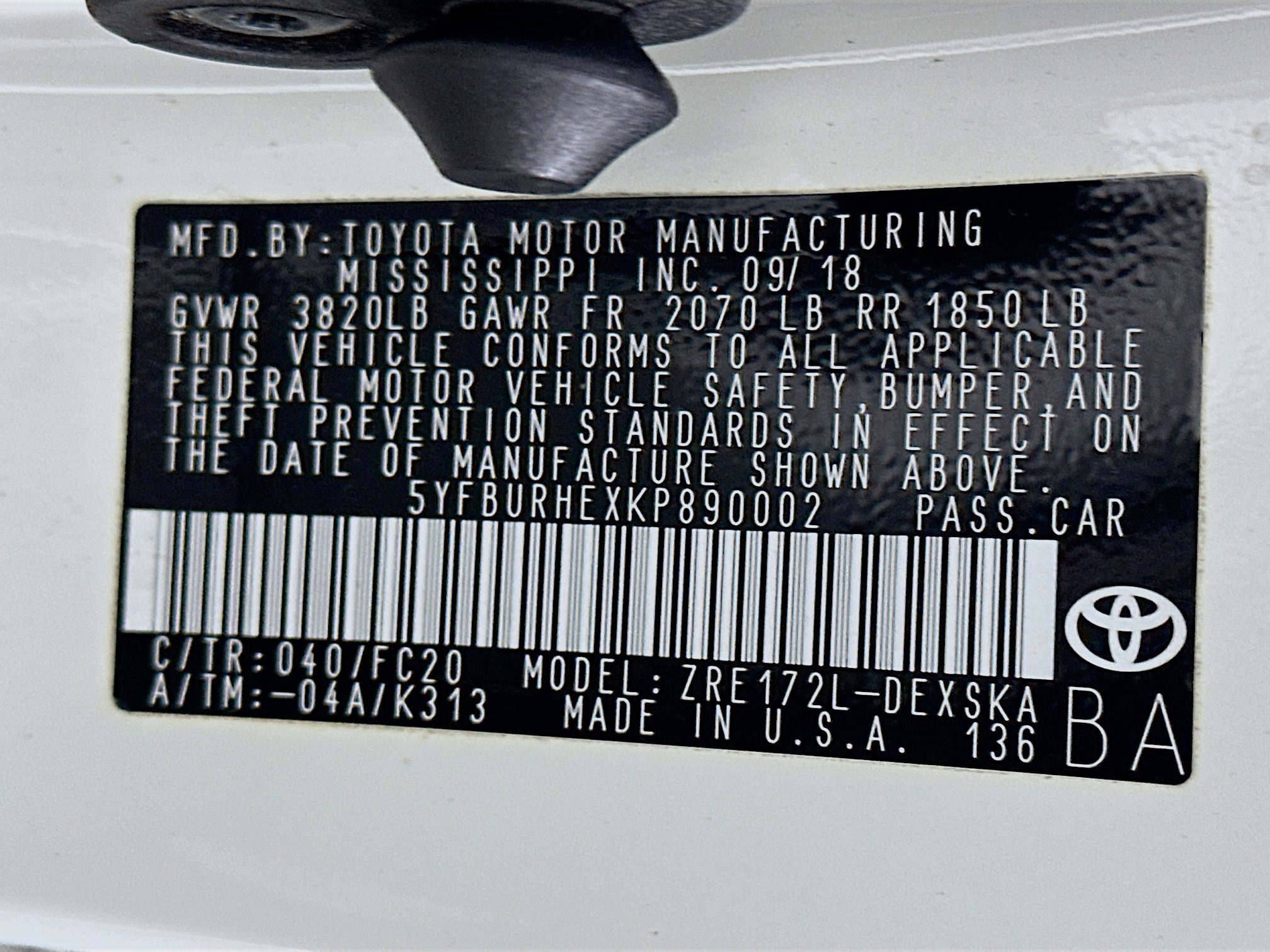 Used 2019 Toyota Corolla SE FWD image 12