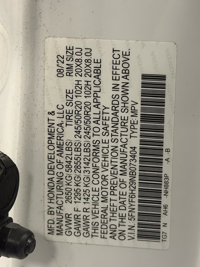 Used 2022 Honda Pilot Special Edition image 30