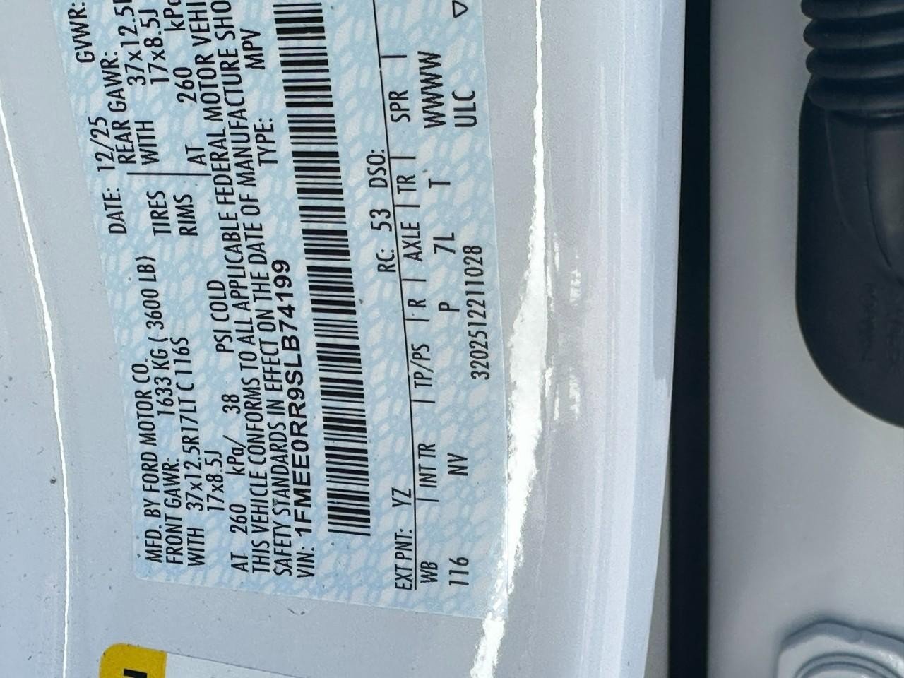 New 2025 Ford Bronco Raptor w/ Interior Carbon Fiber Pack image 16