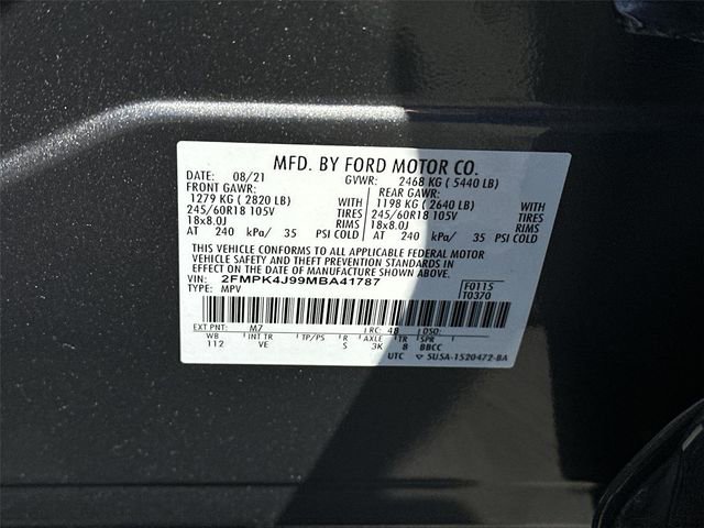 Used 2021 Ford Edge SEL w/ Convenience Package AWD/4WD image 32
