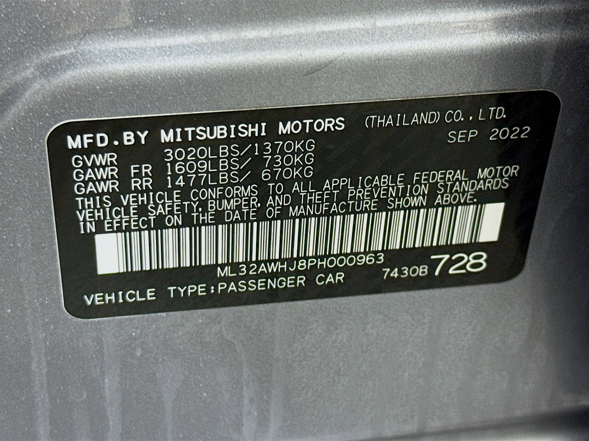 Used 2023 Mitsubishi Mirage Black Edition FWD image 38