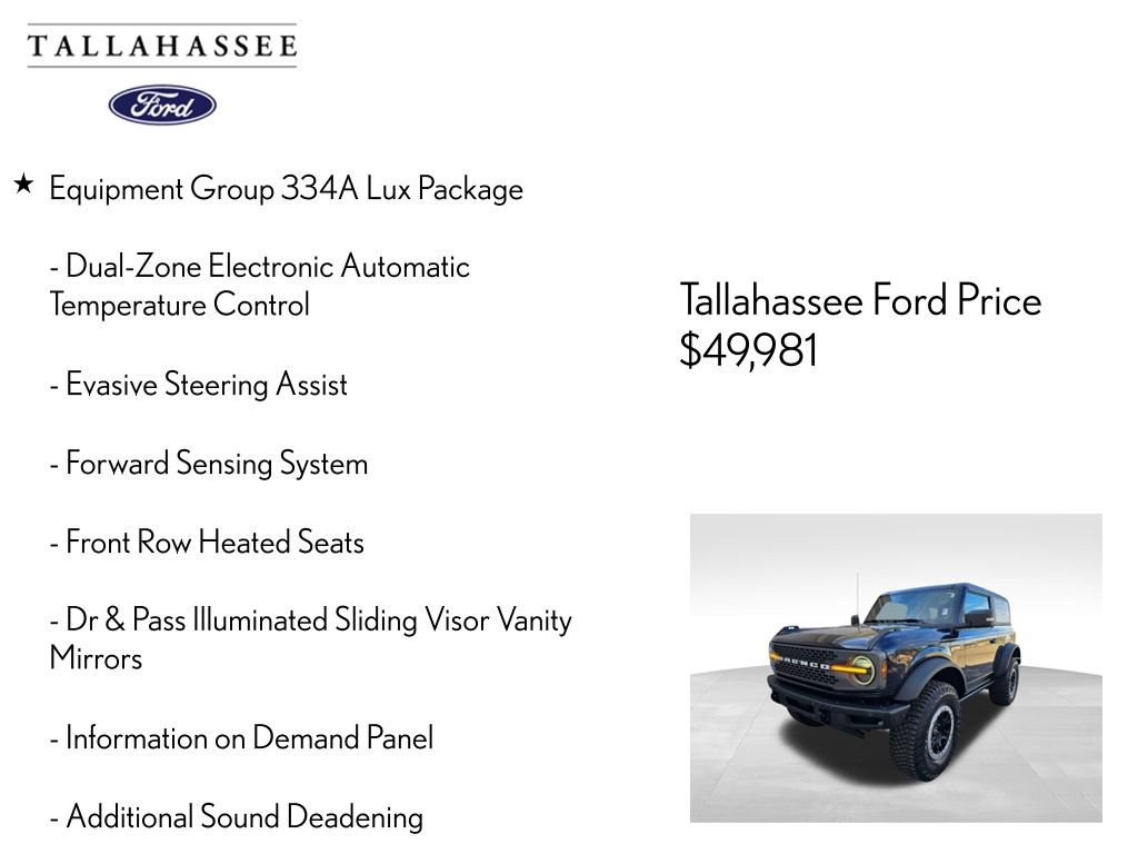 Certified 2021 Ford Bronco Badlands image 15