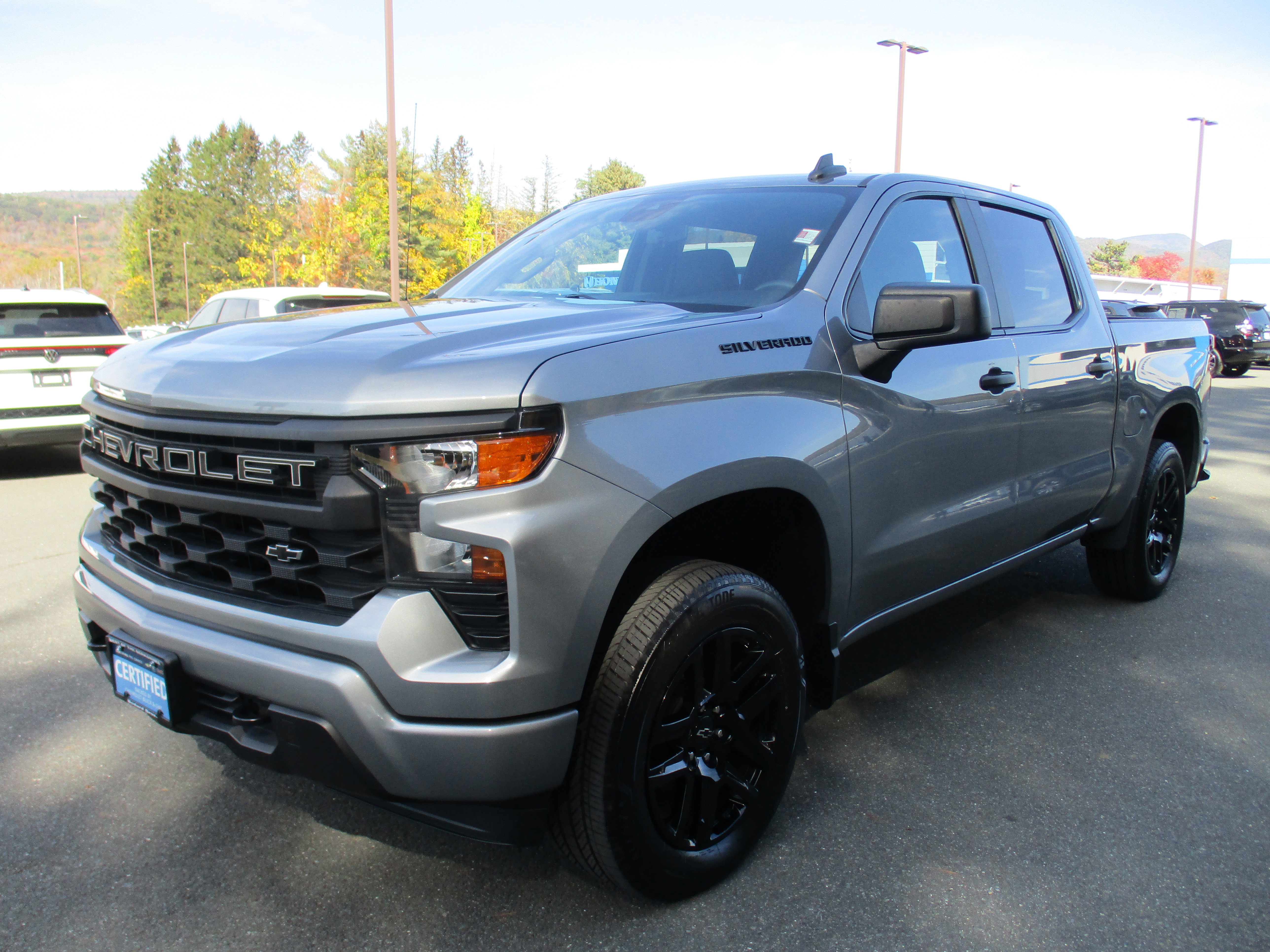 Certified 2023 Chevrolet Silverado 1500 Custom w/ LPO, Dark Essentials Package