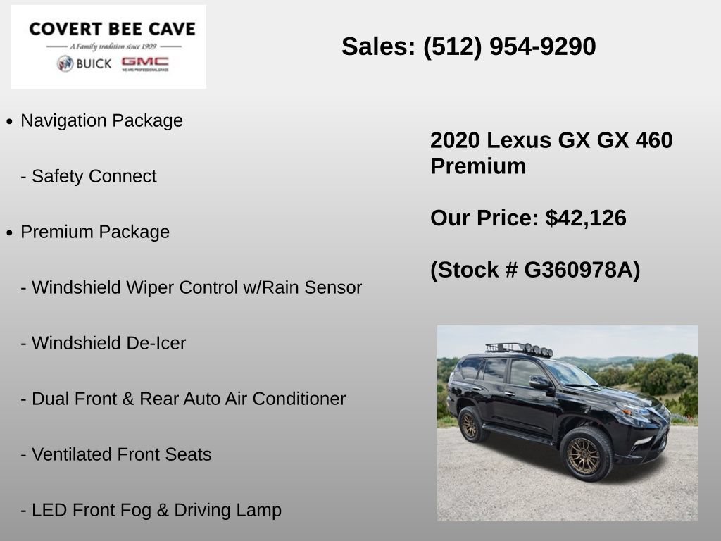 Used 2020 Lexus GX 460 Premium w/ Premium Package AWD/4WD image 6