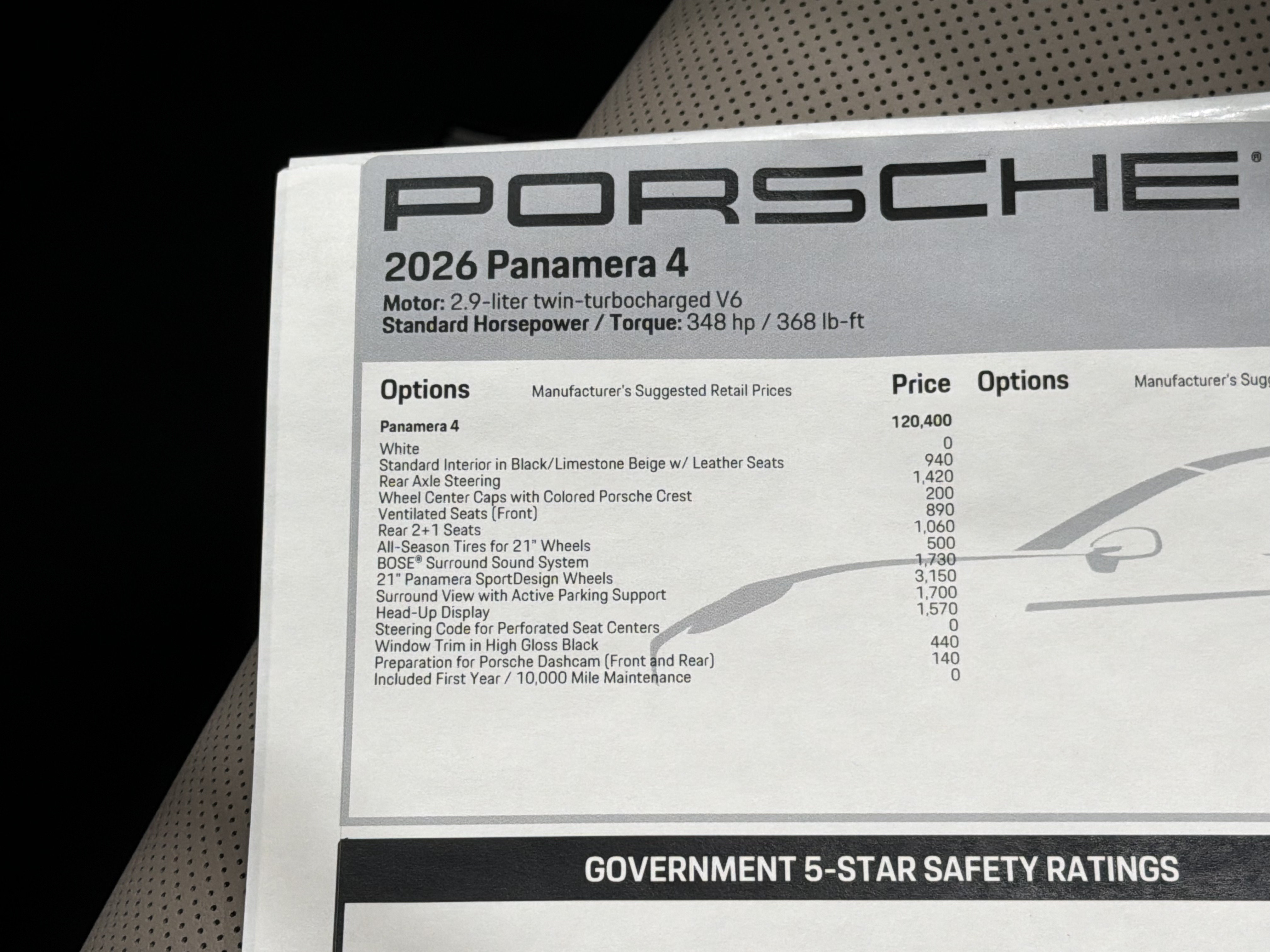 New 2026 Porsche Panamera image 56