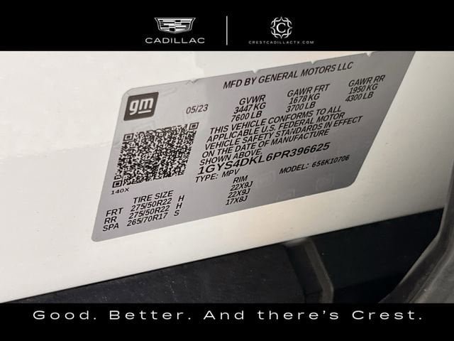 Certified 2023 Cadillac Escalade Premium Luxury Platinum AWD/4WD image 33