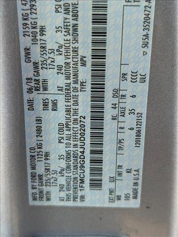 Used 2018 Ford Escape SE w/ SE Sync 3 Package image 24