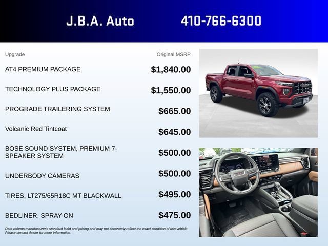 Certified 2024 GMC Canyon AT4 w/ AT4 Premium Package AWD/4WD image 5