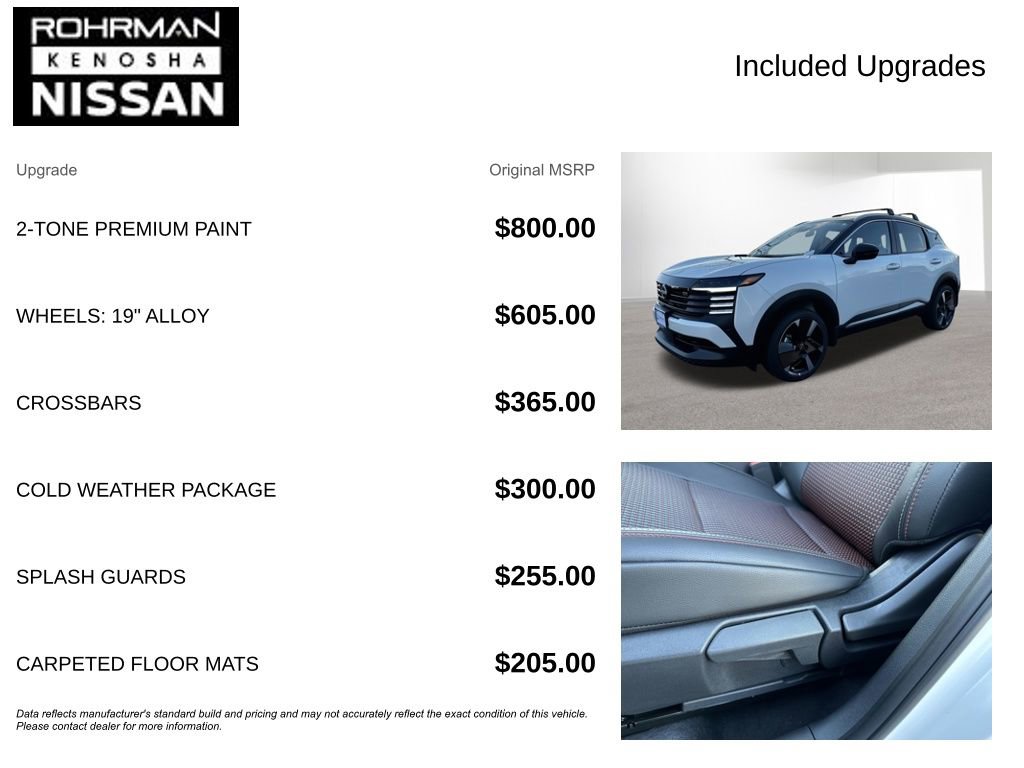 New 2026 Nissan Kicks SR w/ Cold Weather Package image 4