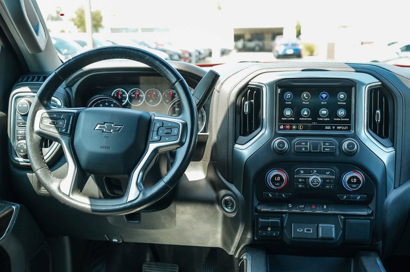 Used 2021 Chevrolet Silverado 1500 LT Trail Boss w/ Bed Protection Package AWD/4WD image 15