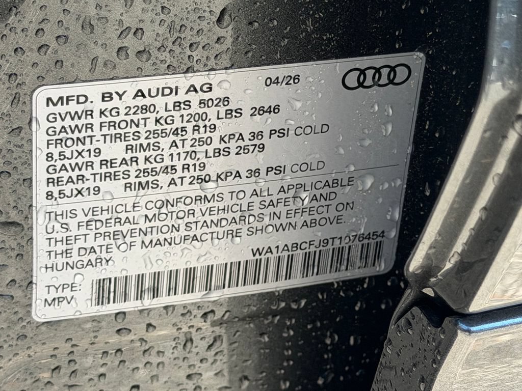 New 2026 Audi Q3 quattro 2.0T AWD/4WD image 27