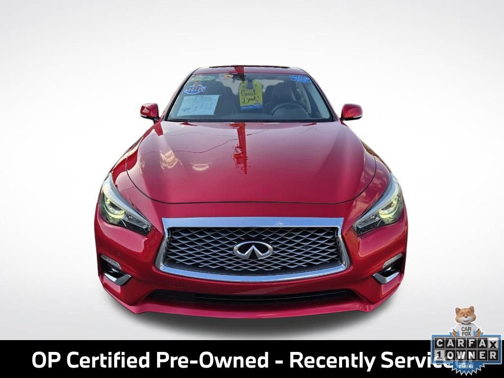 Used 2023 INFINITI Q50 Luxe w/ Cargo Package RWD image 3