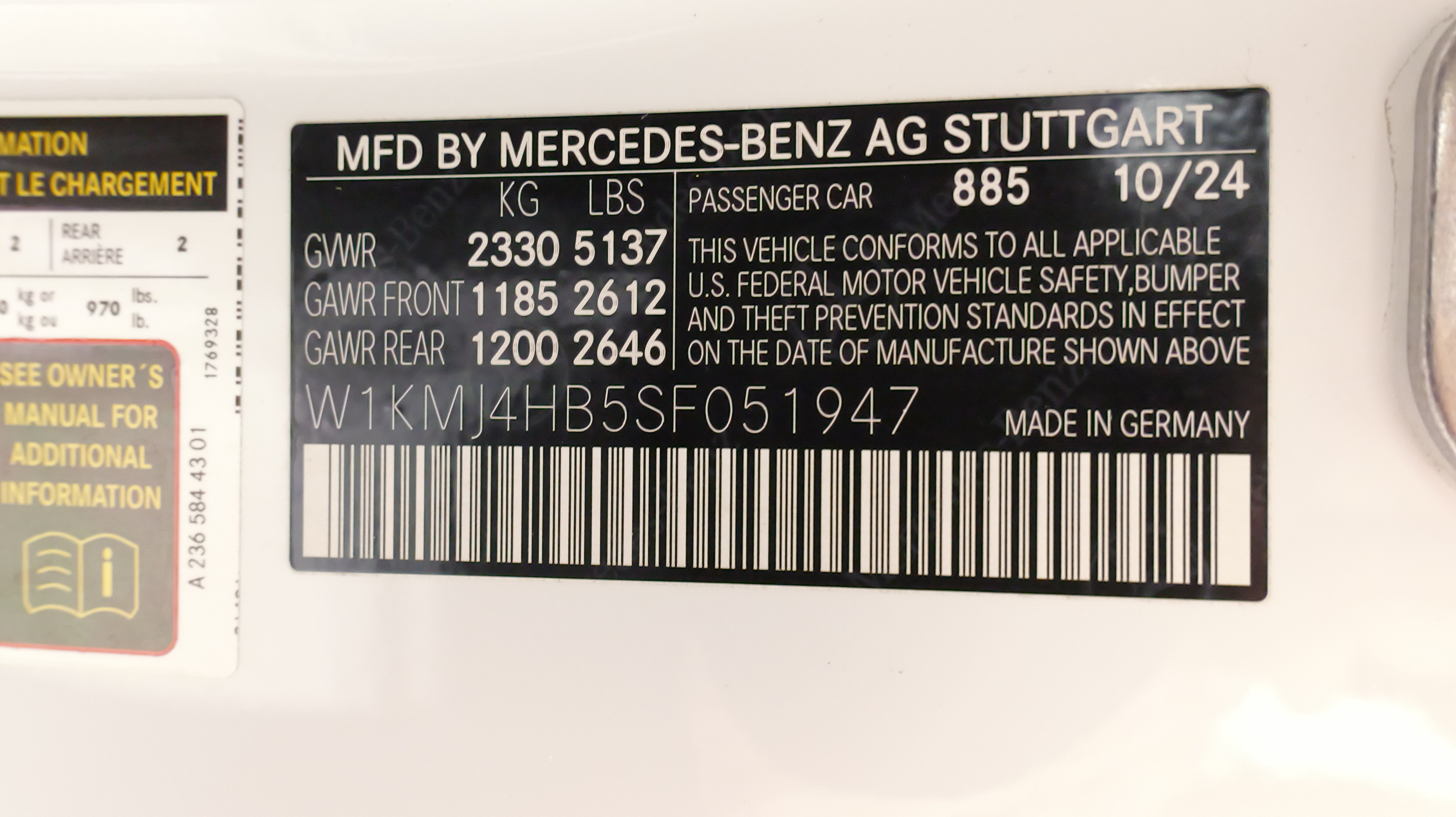 Used 2025 Mercedes-Benz CLE 300 4MATIC Coupe w/ AMG Line image 57