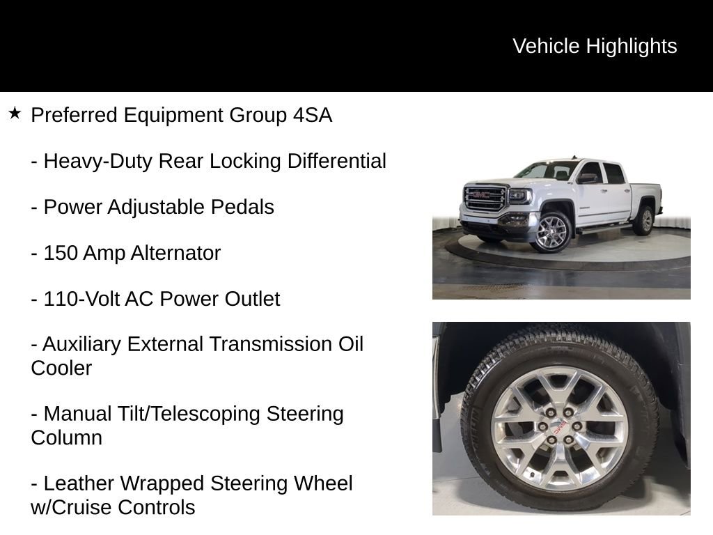 Used 2016 GMC Sierra 1500 SLT w/ SLT Premium Package image 19