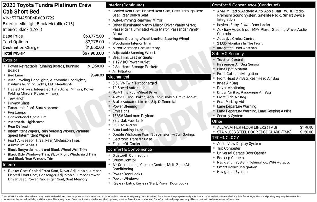Used 2023 Toyota Tundra Platinum image 27