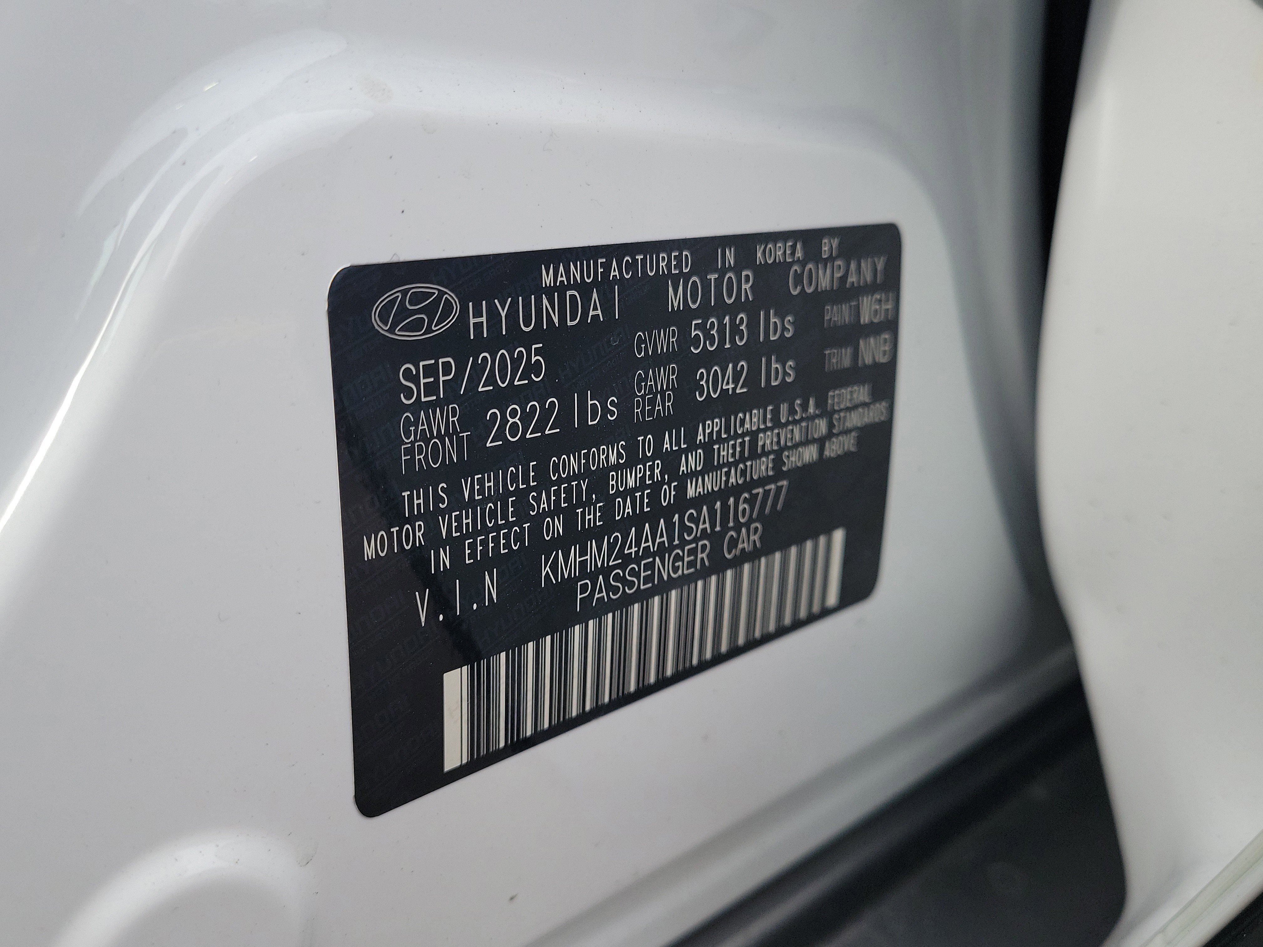 New 2025 Hyundai Ioniq 6 SE image 33