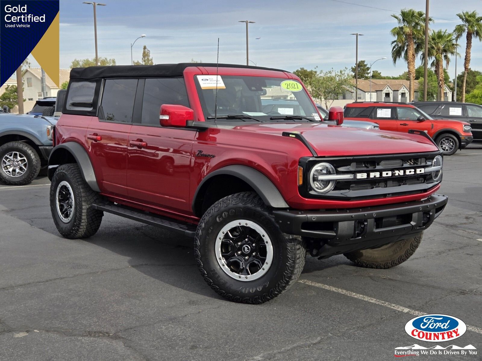 Certified 2021 Ford Bronco Outer Banks w/ Sasquatch Package image 1
