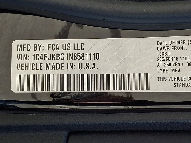 Used 2022 Jeep Grand Cherokee L Limited w/ Luxury Tech Group II AWD/4WD image 28