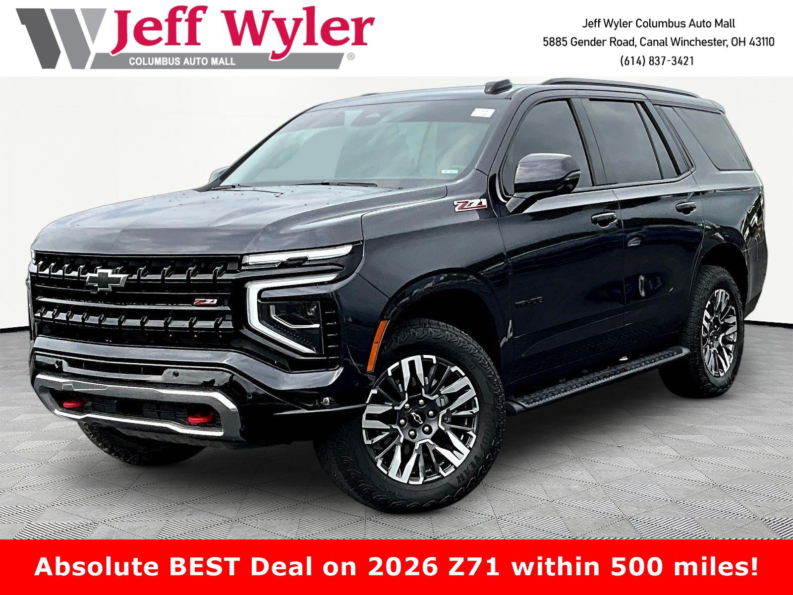 Used 2026 Chevrolet Tahoe Z71 w/ Comfort Package