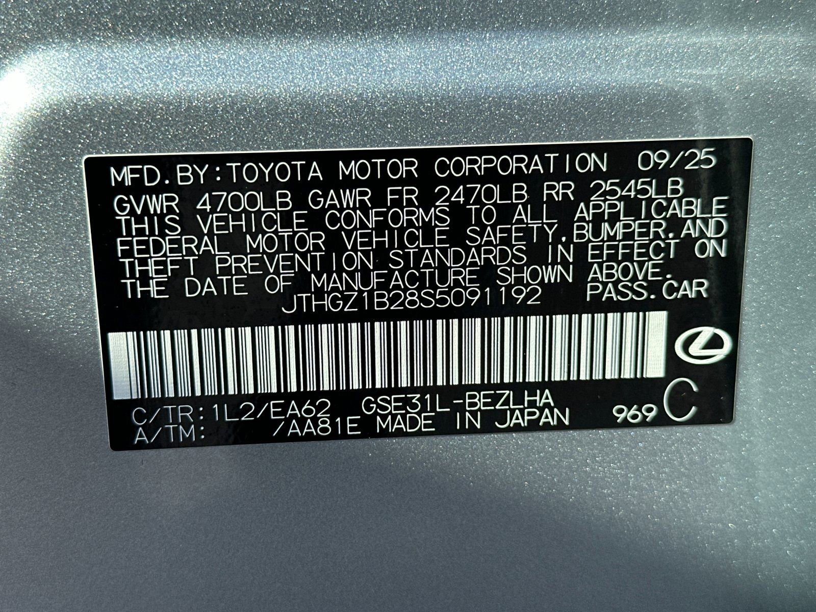 Used 2025 Lexus IS 350 F Sport w/ Navigation Package image 35