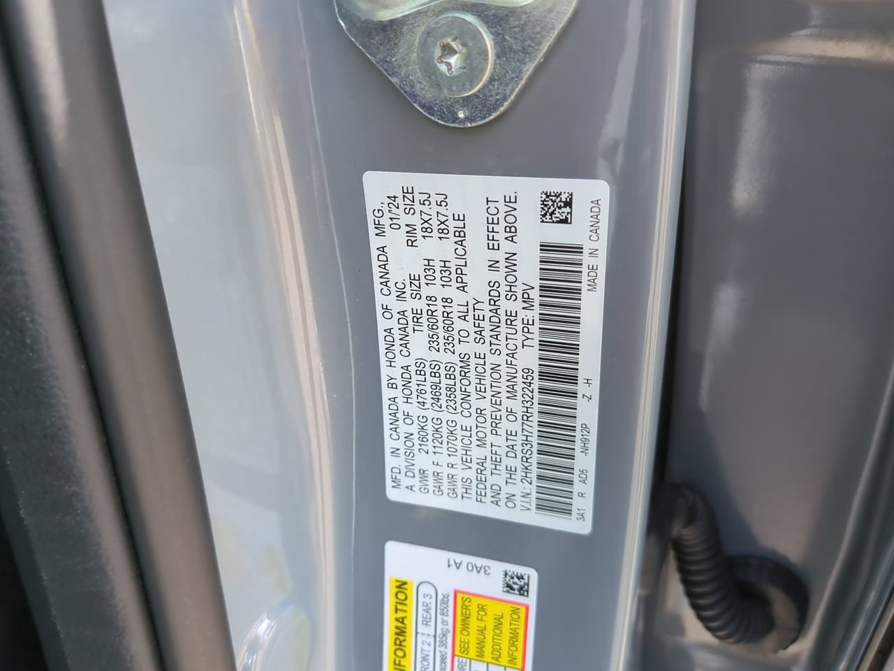 Used 2024 Honda CR-V EX-L image 22