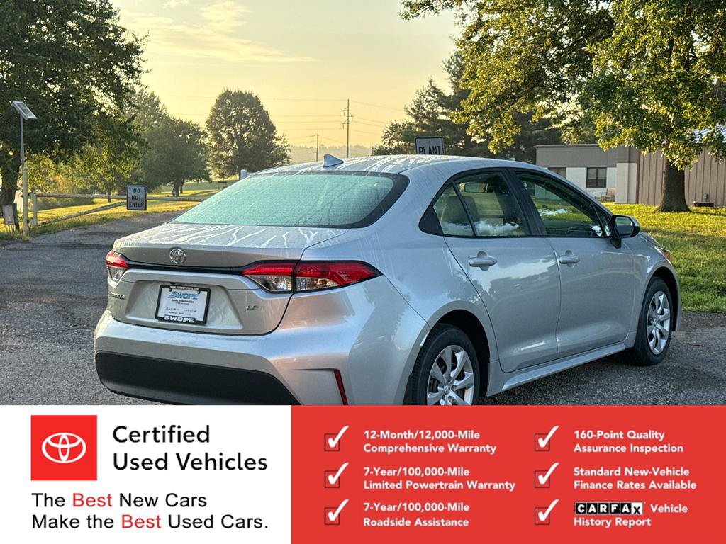 Certified 2026 Toyota Corolla LE FWD image 3