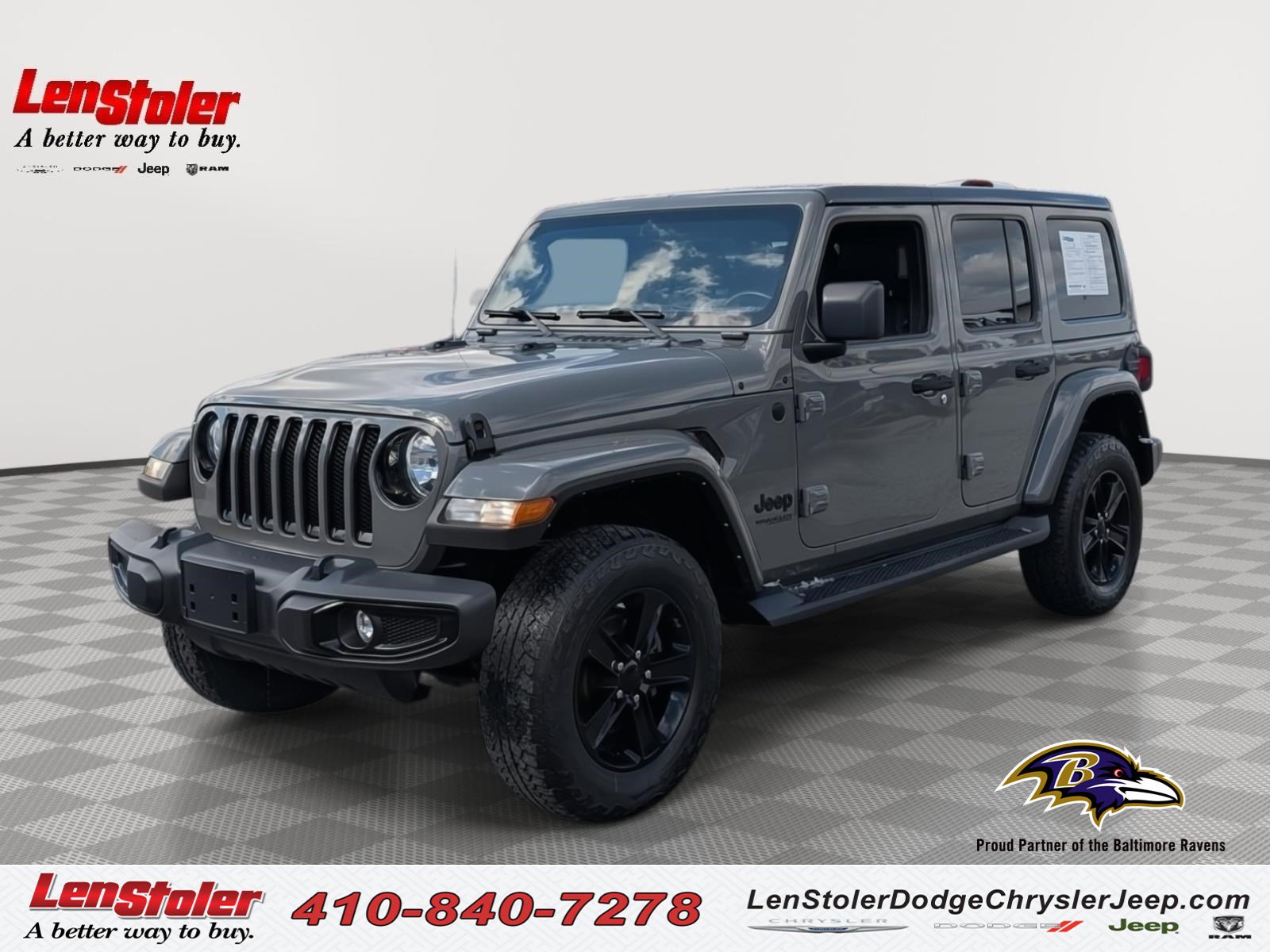 Used 2021 Jeep Wrangler Unlimited Sahara image 1