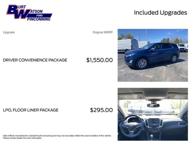 Used 2020 Chevrolet Equinox LT w/ Driver Convenience Package FWD image 3