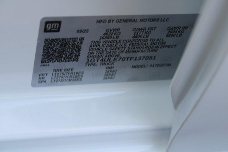 New 2026 GMC Sierra 2500 Pro w/ 1SA Pro Safety Plus Package image 9