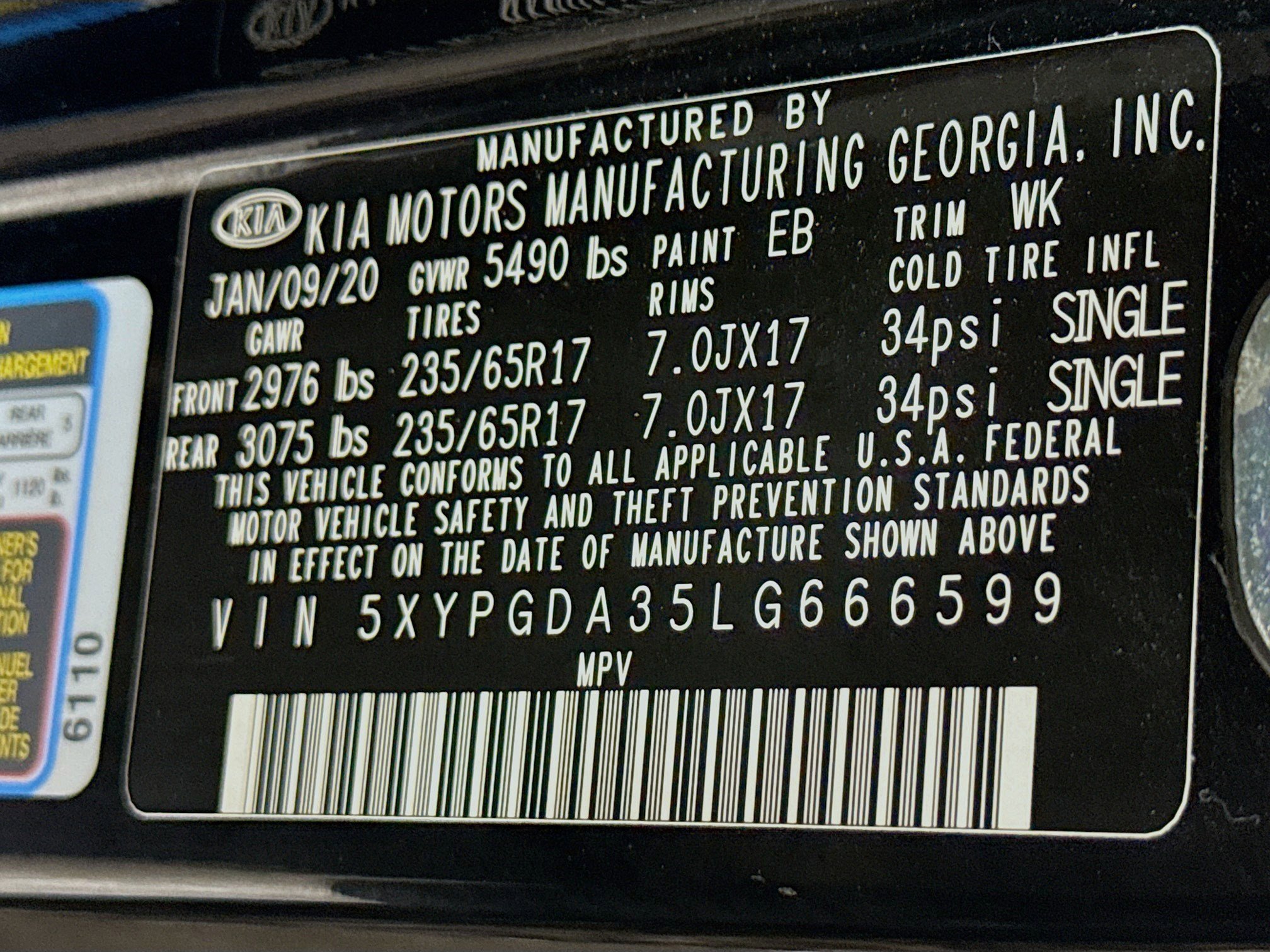 Used 2020 Kia Sorento LX w/ LX I4 Convenience Package image 39