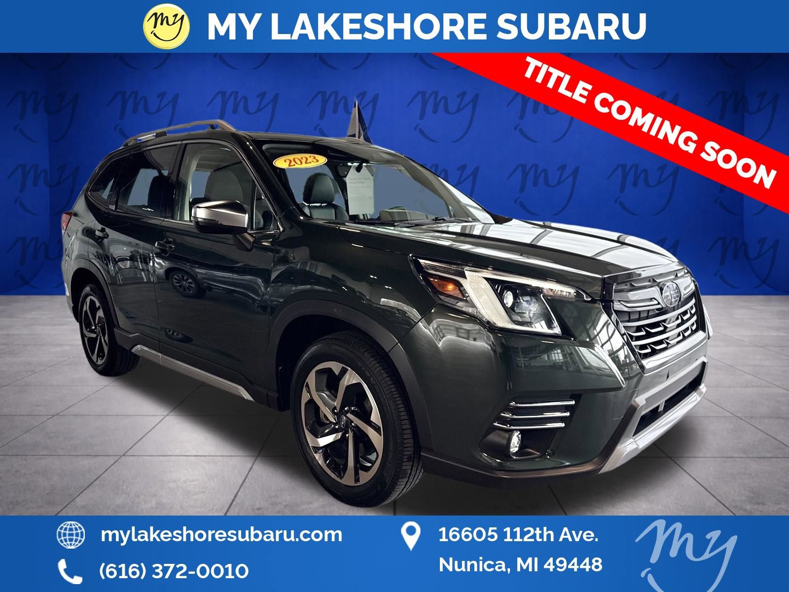 Certified 2023 Subaru Forester Touring w/ Popular Package #3 image 1