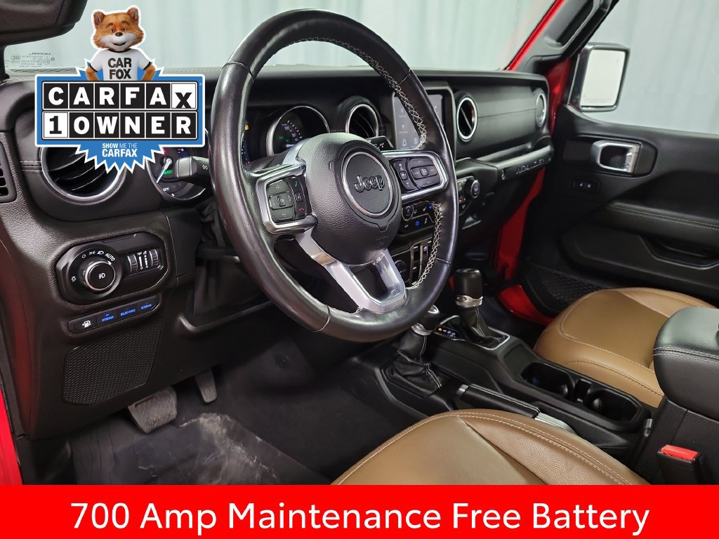 Used 2021 Jeep Wrangler Unlimited Rubicon 4xe w/ Cold Weather Group AWD/4WD image 17