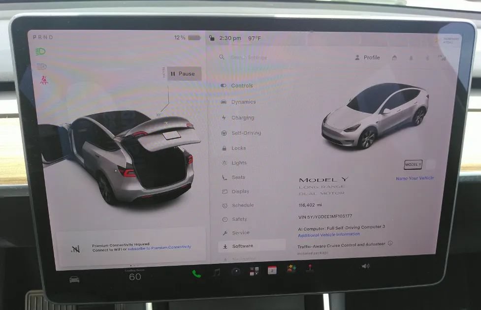 Used 2021 Tesla Model Y Long Range AWD/4WD image 4