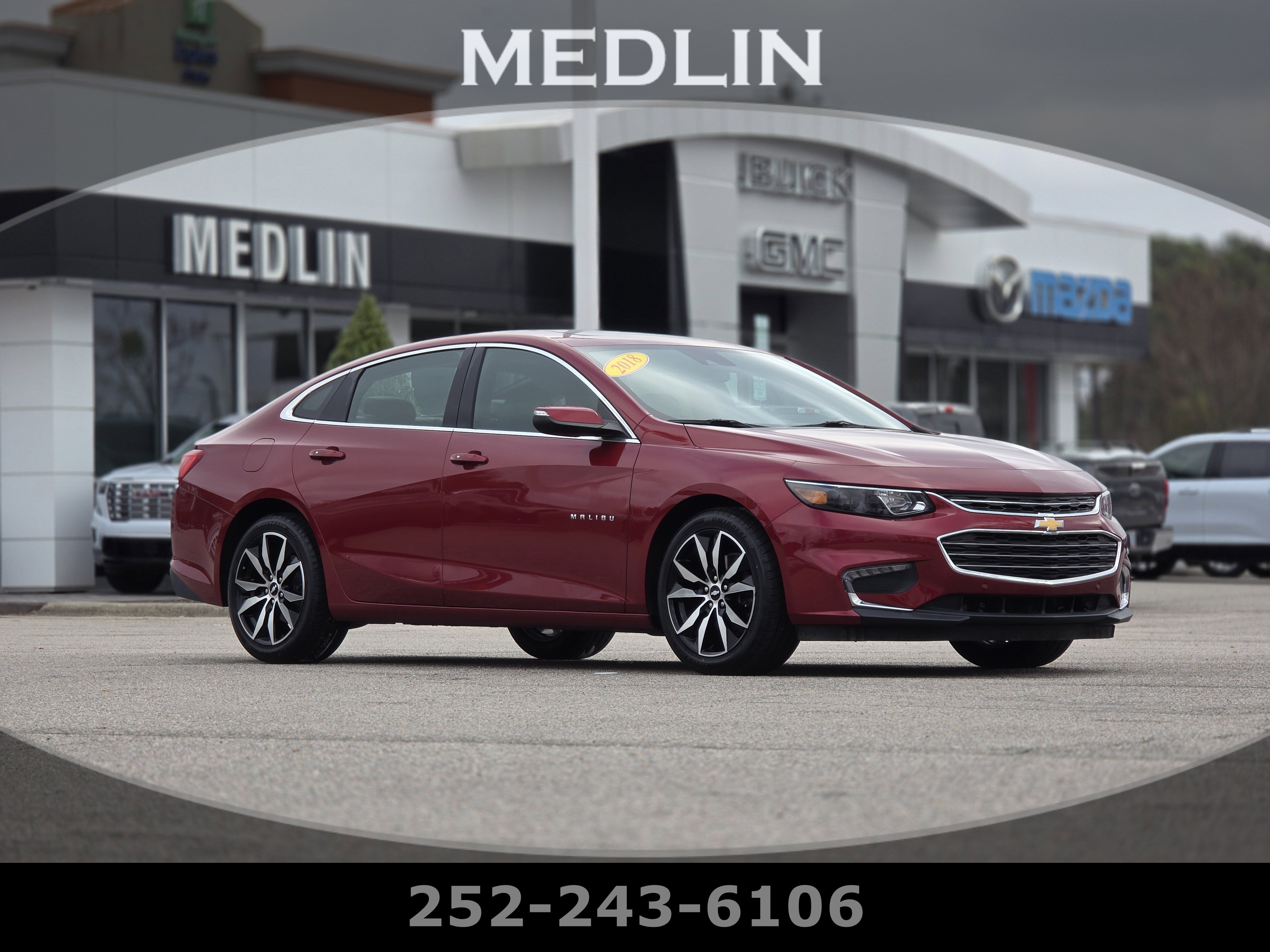 Used 2018 Chevrolet Malibu LT w/ Leather Package