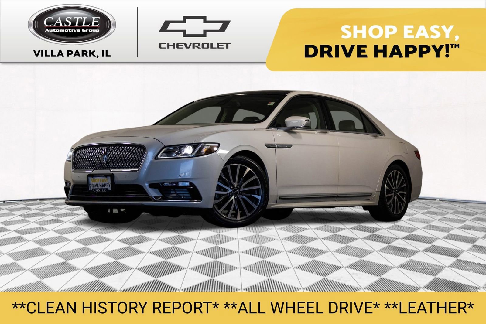 Used 2019 Lincoln Continental Select w/ Continental Climate Package