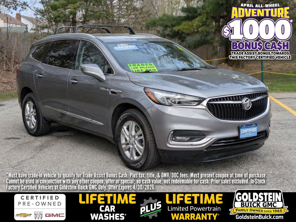 Certified 2021 Buick Enclave Essence w/ Sound and Sites Package