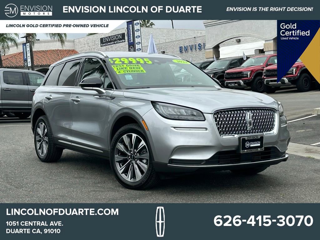 Certified 2022 Lincoln Corsair Reserve