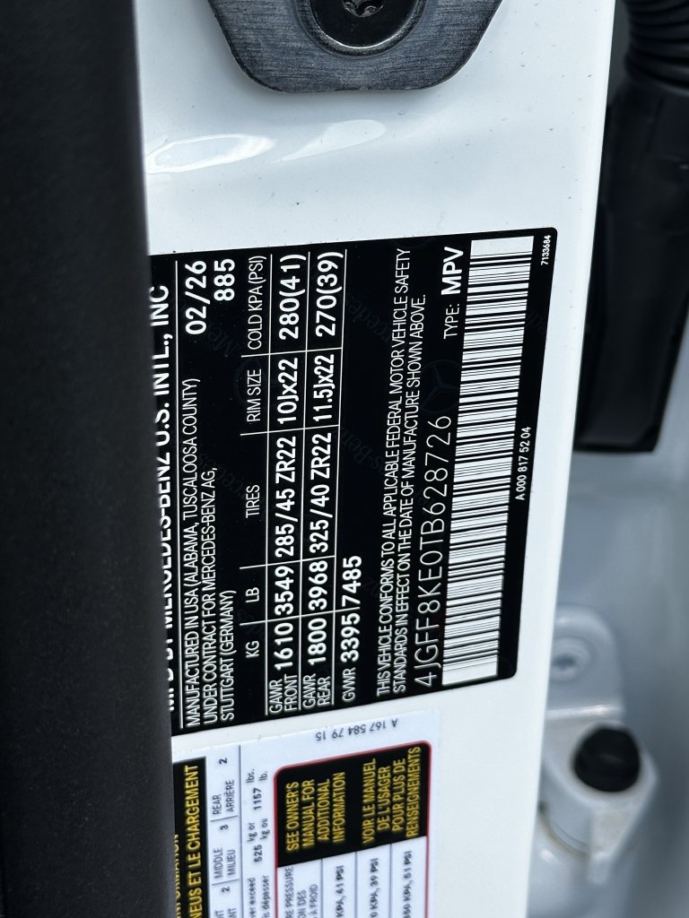 New 2026 Mercedes-Benz GLS 63 AMG 4MATIC image 35