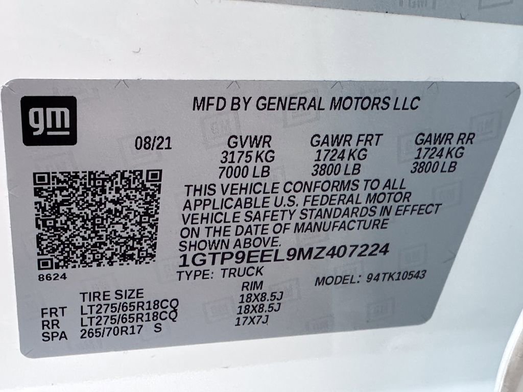 Used 2021 GMC Sierra 1500 AT4 image 26