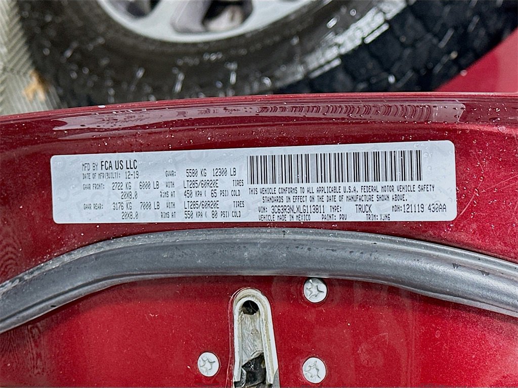 Used 2020 RAM 3500 Limited image 37