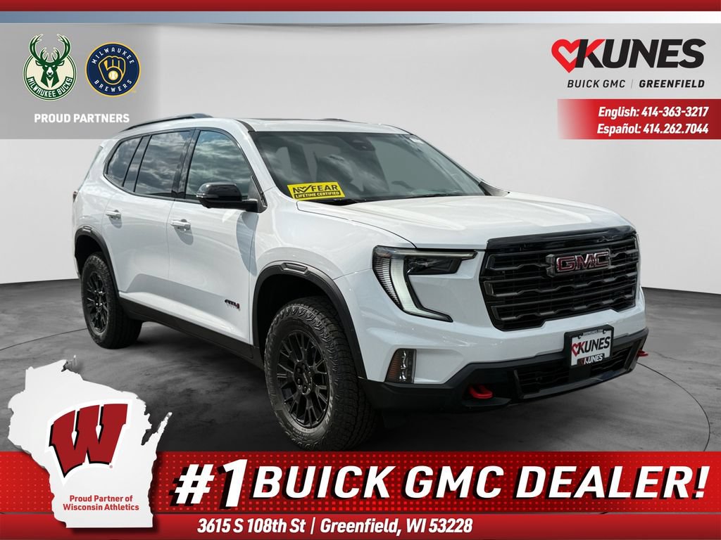 New 2026 GMC Acadia AT4 w/ Luxury Package