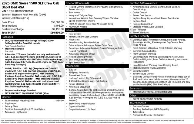 Used 2025 GMC Sierra 1500 SLT image 34