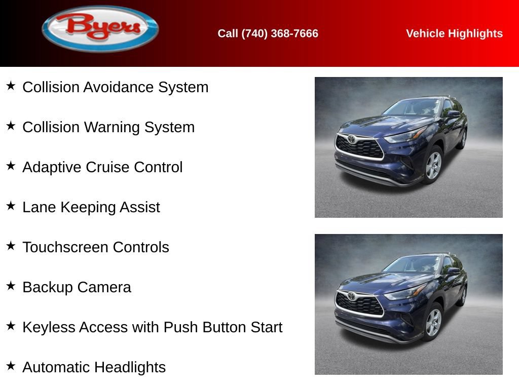 Used 2022 Toyota Highlander L AWD/4WD image 9