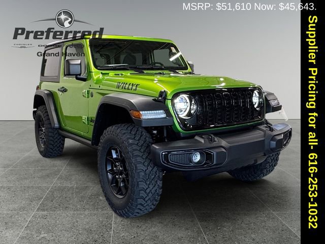 New 2026 Jeep Wrangler Willys